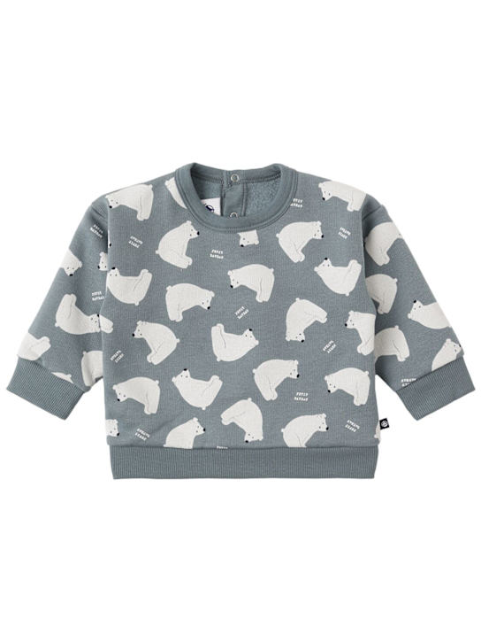 Petit Bateau: Printed cotton crewneck sweatshirt