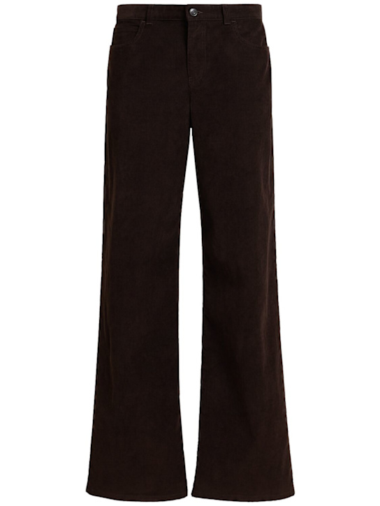 The Row - Pantalon ample en velours côtelé Eglitta