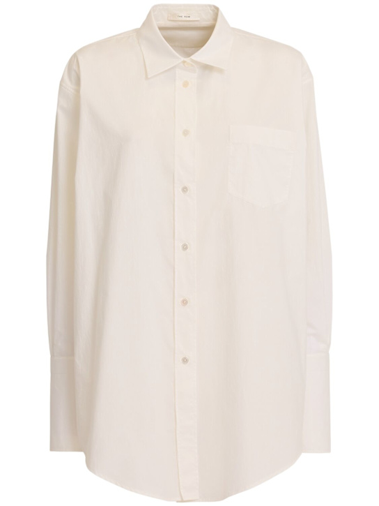 The Row: Chemise longue en coton Ment