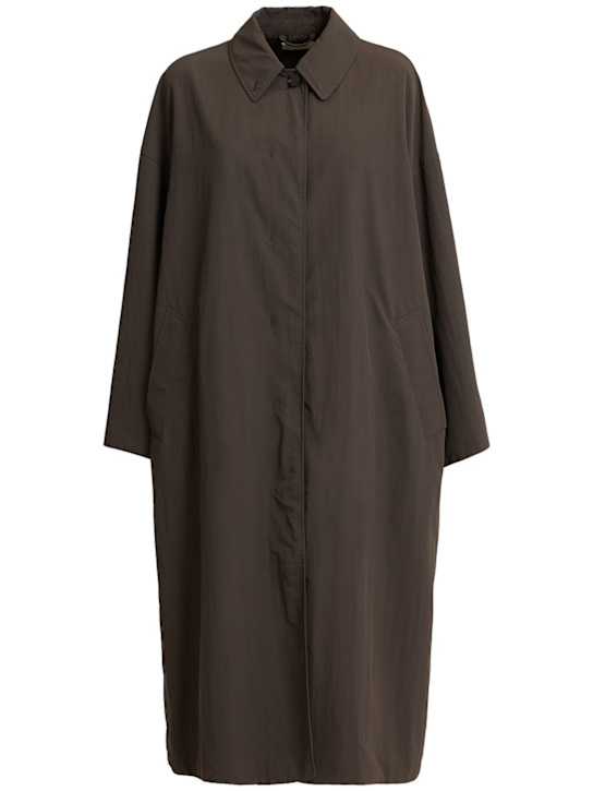 The Row: Arwen nylon long coat