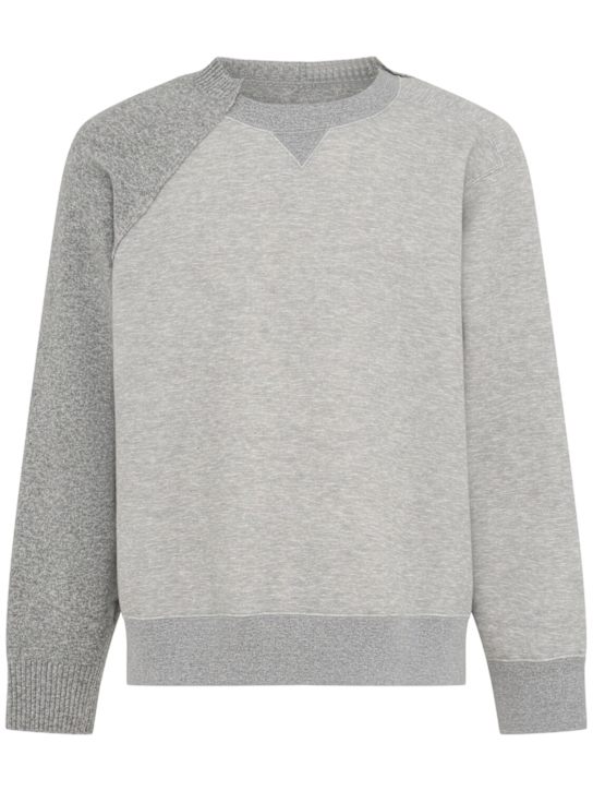 Sacai - Wool knit hoodie