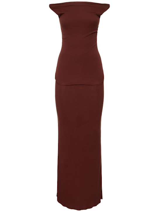 Aya Muse - LVR Exclusive - Robe longue en viscose de soie