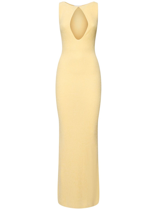 Aya Muse: Long Dress LVR Exclusive in Cashmere and Silk