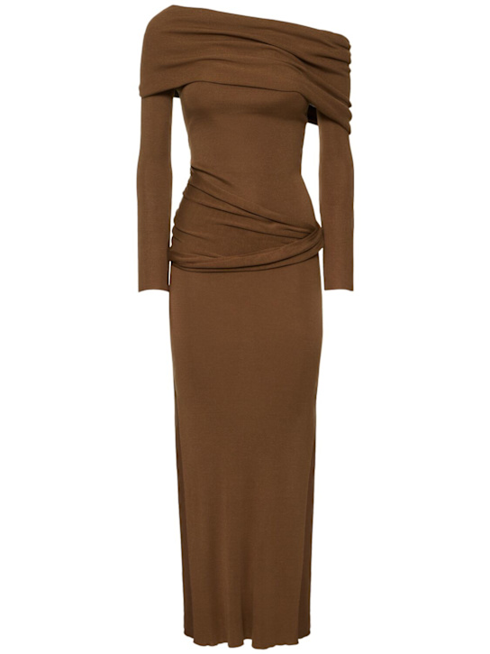 Aya Muse - LVR Exclusive - Robe longue en viscose de soie