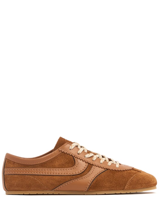 Dries Van Noten: Sneakers basses en daim
