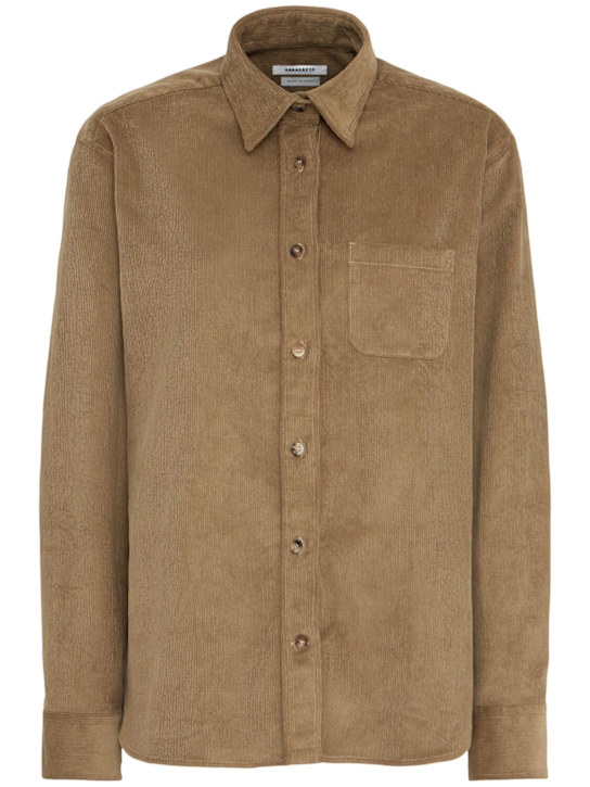 Annagreta - Chemise Sara en velours de coton