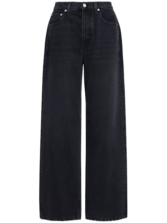Annagreta - Jeans 5 tasche Clara in denim stonewash