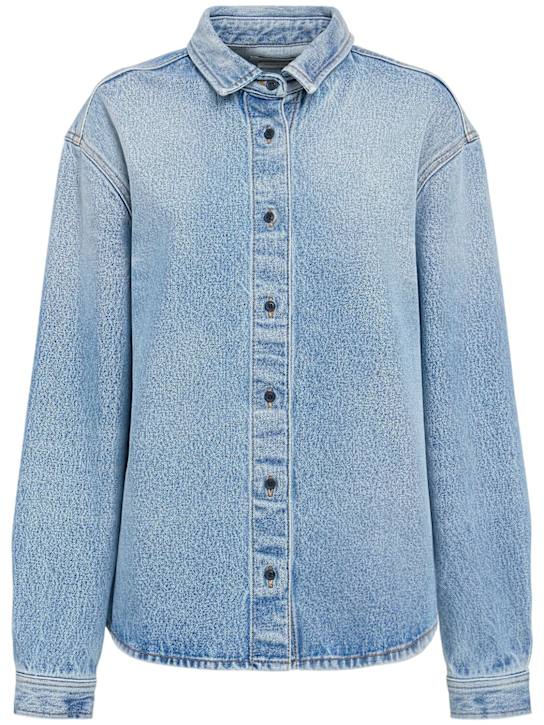Annagreta: Surchemise en denim Luce