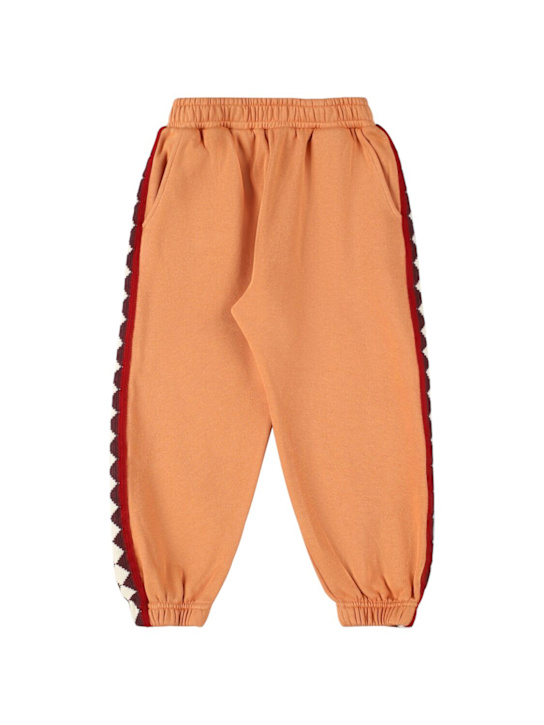 MORNING MESS THERAPY: Pantaloni in felpa di cotone organico