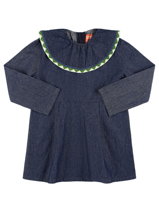 MORNING MESS THERAPY: Vestito in denim di cotone