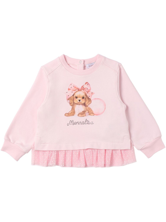 Monnalisa - Felpa in misto cotone