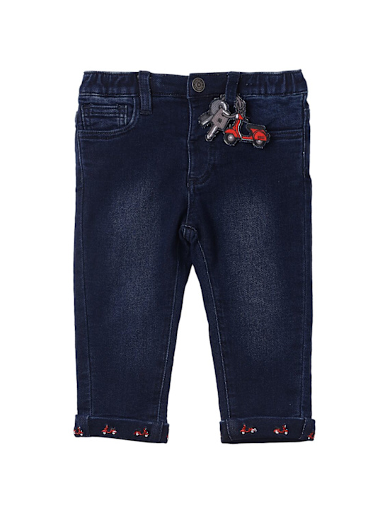 Monnalisa: Jeans in denim di cotone stretch