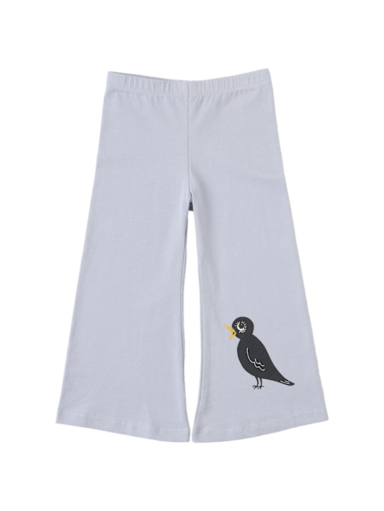 Mini Rodini - Pantaloni in felpa di misto cotone con stampa