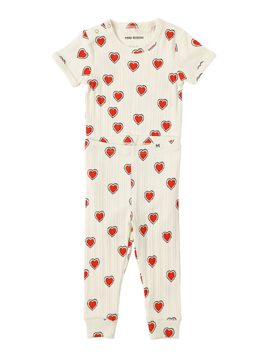 Mini Rodini - Body et pantalon en jersey imprimé