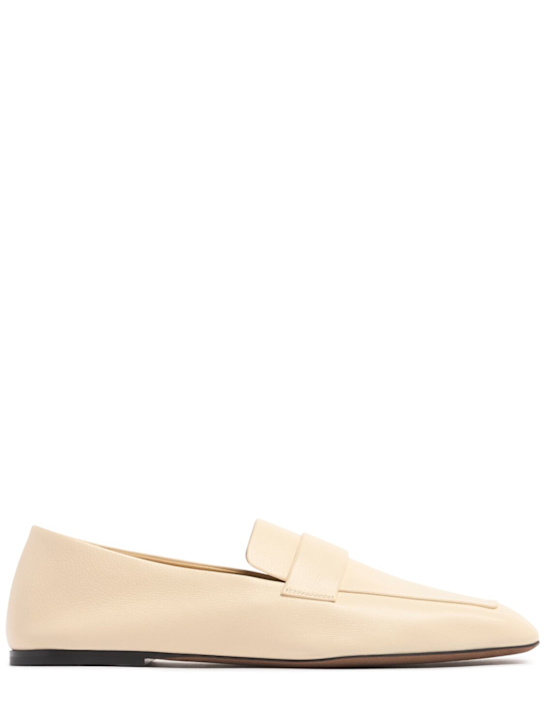The Row: Mocassini Square in pelle