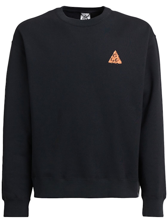Nike: ACG cotton blend crewneck sweatshirt