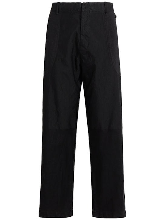MASSIMO OSTI STUDIO - Nylon jacquard pants