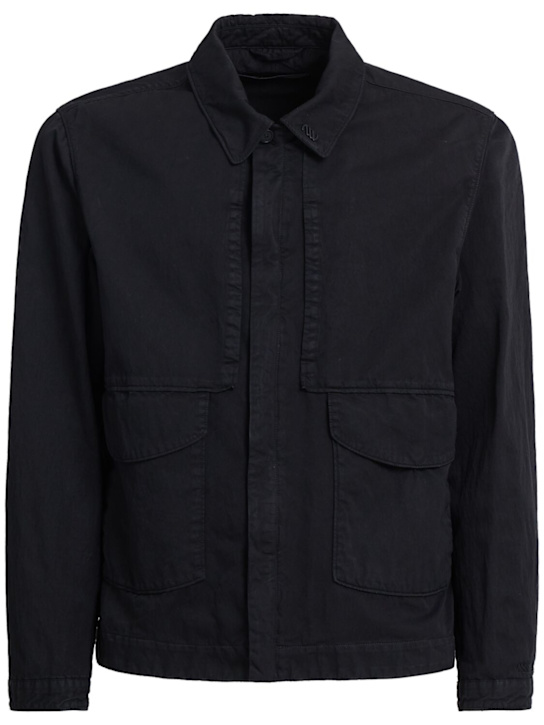 MASSIMO OSTI STUDIO: Cotton & poly overshirt