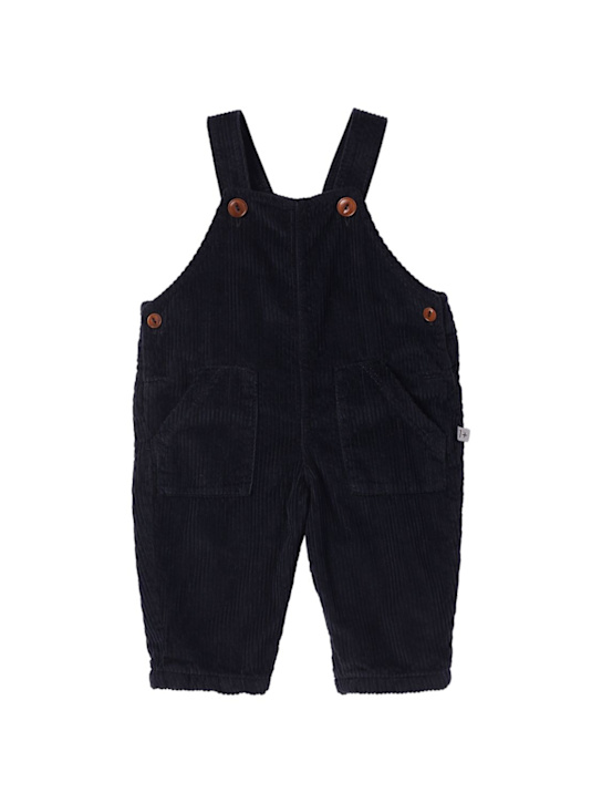 1 + IN THE FAMILY - Cotton striped dungarees