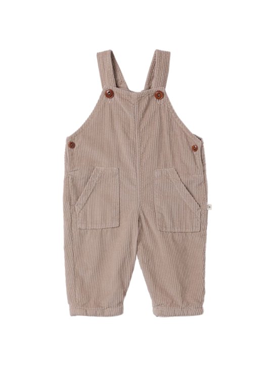 1 + IN THE FAMILY - Striped Cotton Dungarees