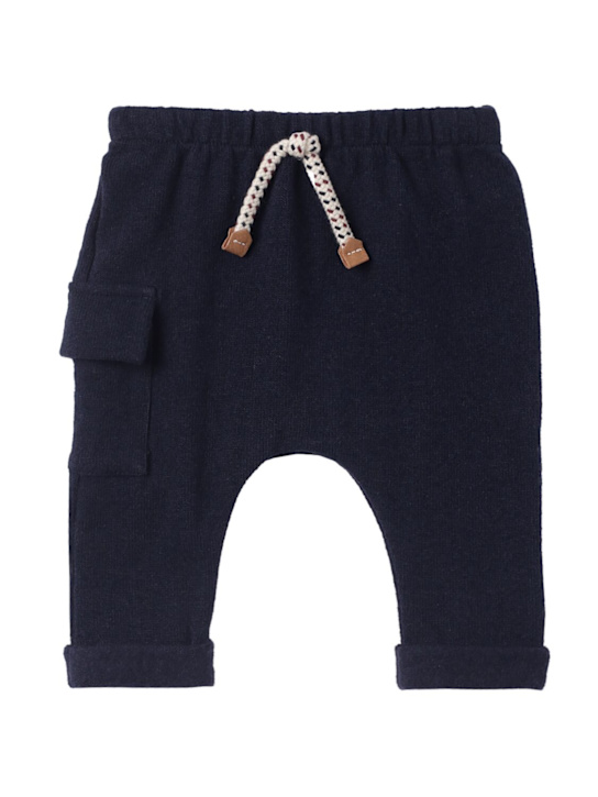 1 + IN THE FAMILY - Cotton blend fleece trousers