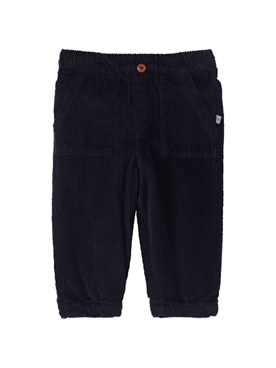 1 + IN THE FAMILY: Striped cotton trousers