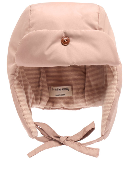 1 + IN THE FAMILY - Cappello in poly imbottito con lacci