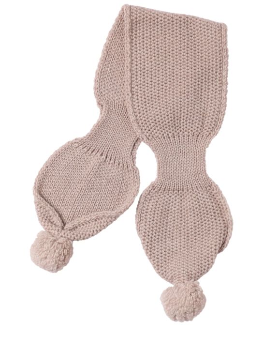 1 + IN THE FAMILY: Sciarpa in maglia di misto lana