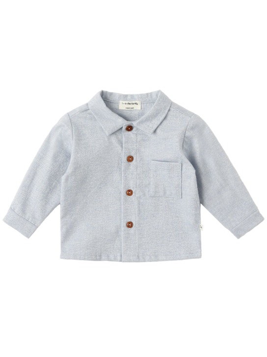 1 + IN THE FAMILY: Cotton blend shirt