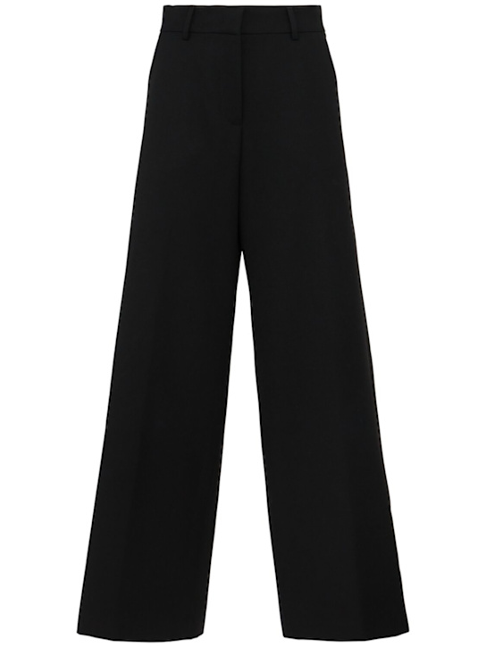 Annagreta - Pantaloni Amira in twill di lana
