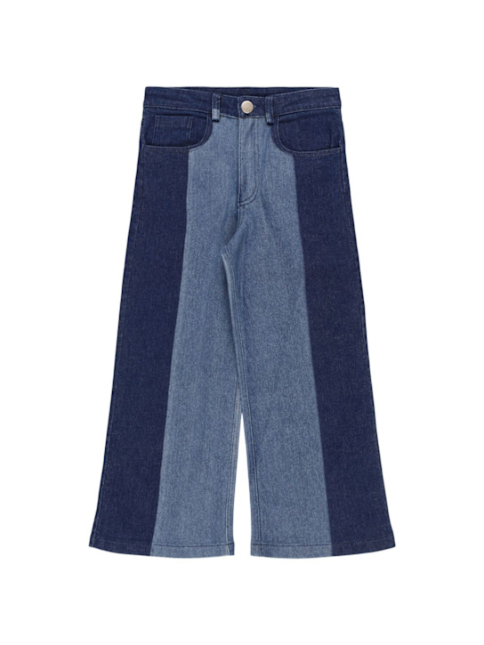 TANGERINE - Pantaloni in denim di misto cotone