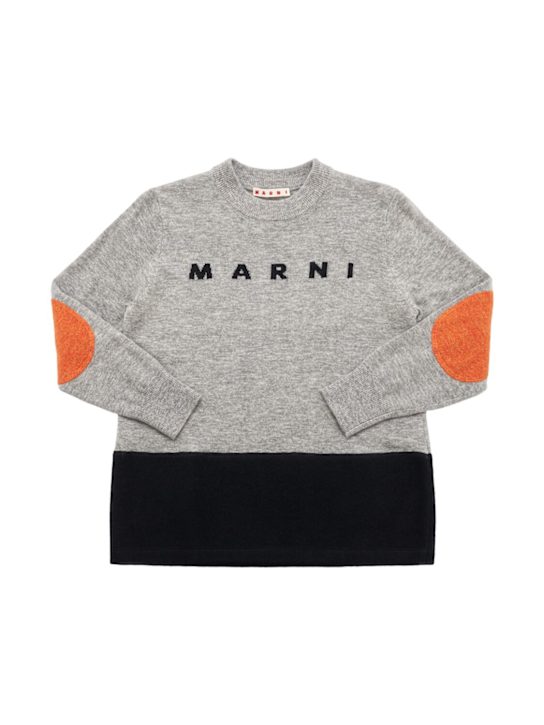 Marni Junior - Maglia in misto di lana
