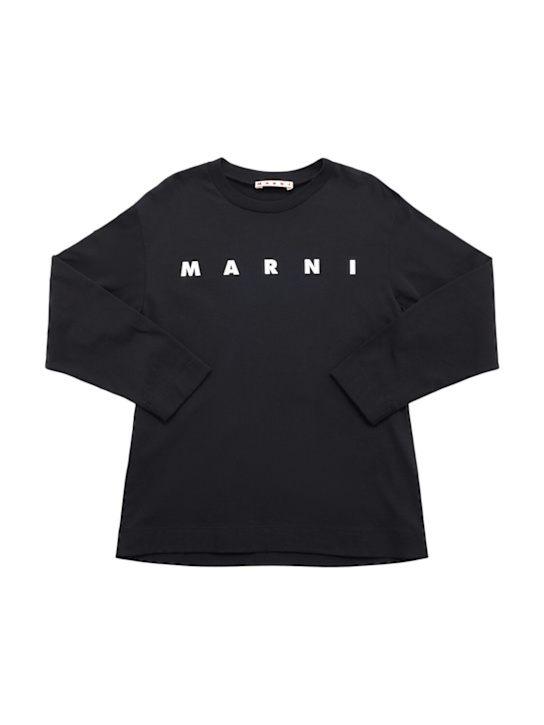 Marni Junior - T-shirt en jersey de coton imprimé