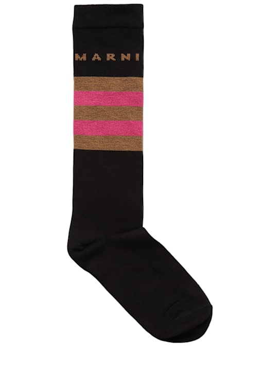 Marni Junior - Calzini in maglia di cotone