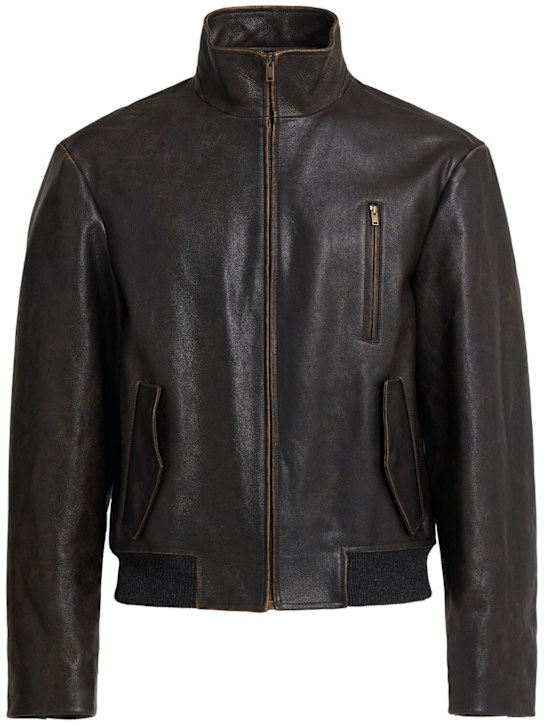 The Row: Akia leather jacket