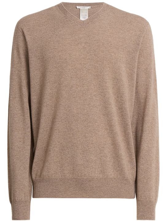 The Row - Maglia Rod in cashmere con scollo a V
