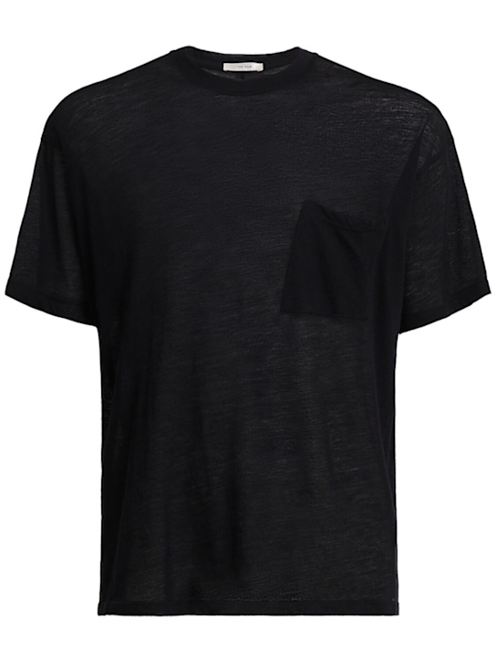 The Row - T-shirt Niels in lana e cashmere