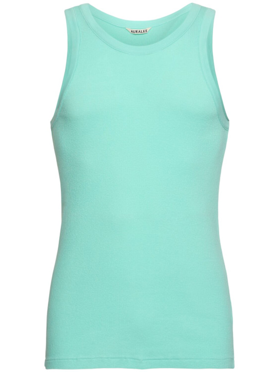 Auralee: Tank top de algodón orgánico