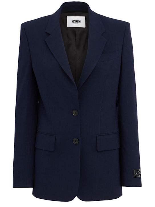 MSGM: Viscose blend blazer