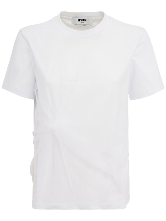 MSGM: Cotton t-shirt