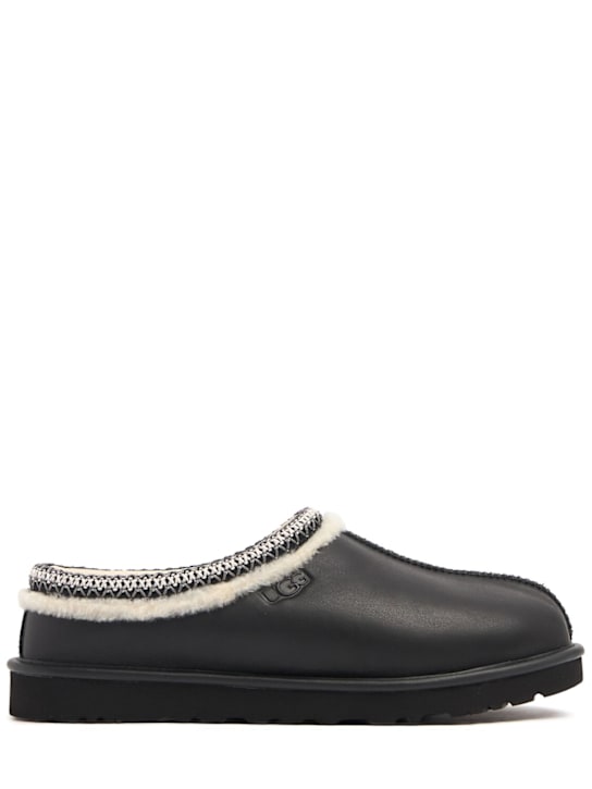 Ugg: Mocassins en cuir noir Tasman
