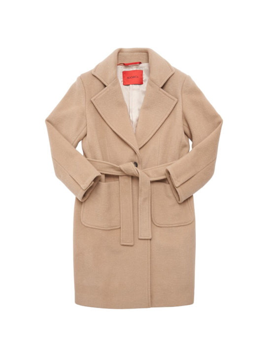 MAX&CO - Belted wool coat