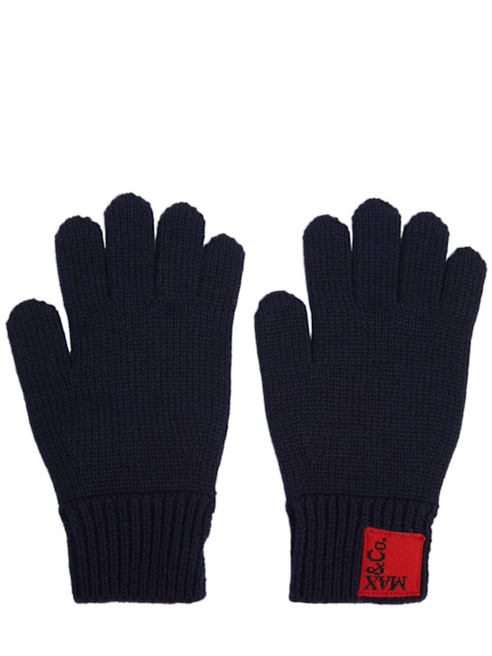 MAX&CO - Sciarpa e cappello in maglia misto lana con logo