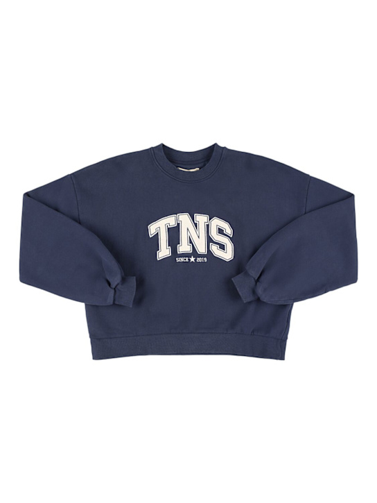 The New Society - Sweat-shirt en coton à logo