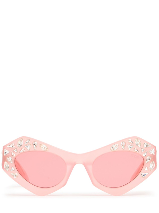 Pucci: Lunettes de soleil œil-de-chat en acétate