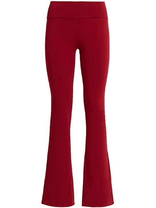 SKIMS - Cotton fold-over flared pants