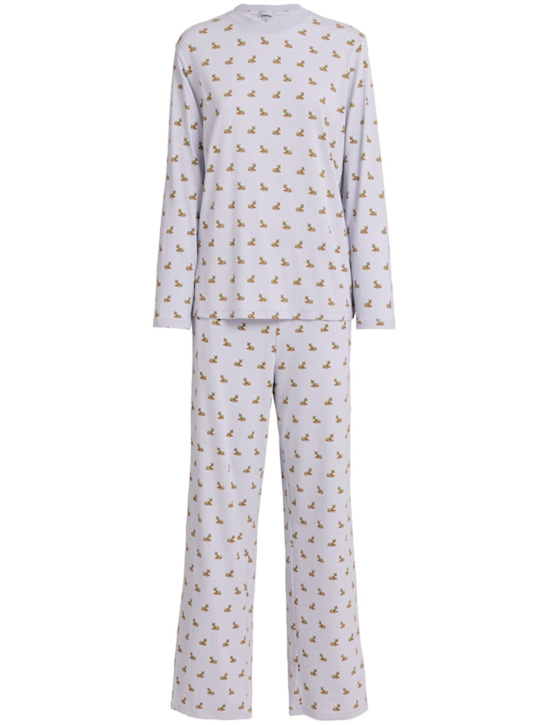 SKIMS - Cotton blend pajama set