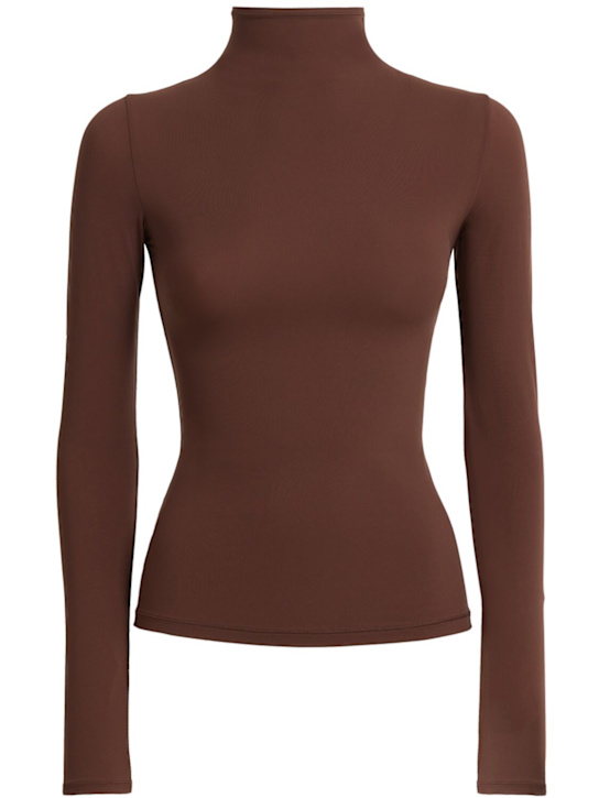 SKIMS: Nylon blend turtleneck top