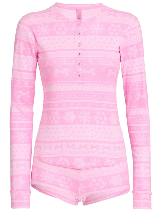 SKIMS - Printed pajama set
