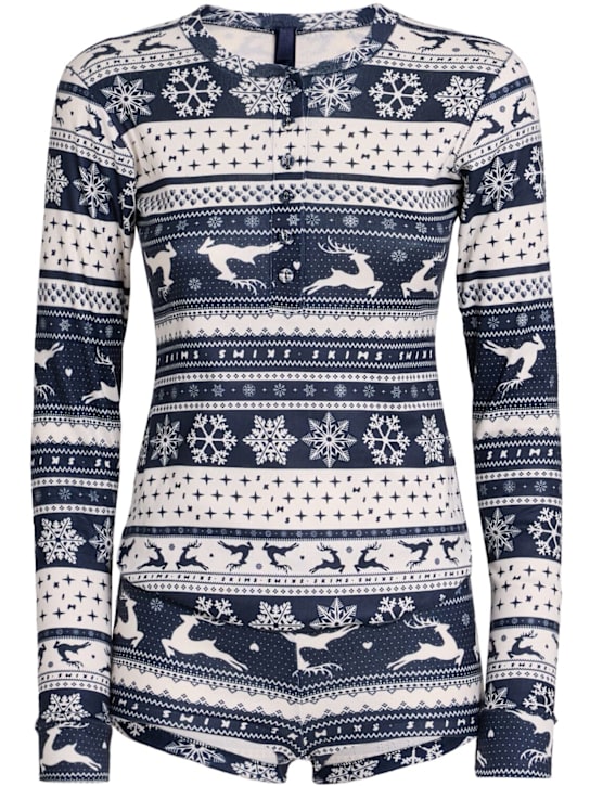 SKIMS - Printed pajama set